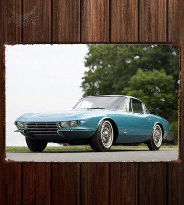 Металлическая табличка Corvette C2 Rondine Coupe